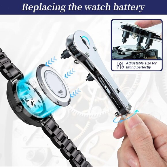 Watch Repair Kit, Professional Watch Battery Replacement Tool, Watch Link - Picture 6 of 6